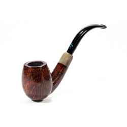 Briar Pipe Sasieni 4 Dot Walnut Smooth Bent SV 2518 | Buy Now