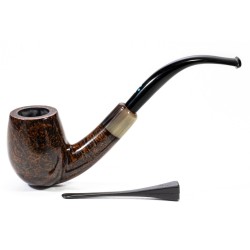 Briar Pipe Sasieni 4 Dot Walnut Smooth Bent