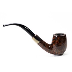 Briar Pipe Sasieni 4 Dot Walnut Smooth Bent