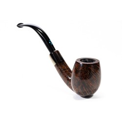 Pipa in radica Sasieni 4 Dot Walnut Liscia Bent