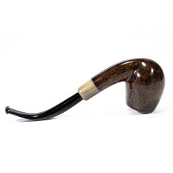 Pipa in radica Sasieni 4 Dot Walnut Liscia Bent