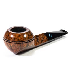 Pipa Sasieni 4 Dot Walnut Root Liscia Rhodesian SS 2516 | Pipeonline