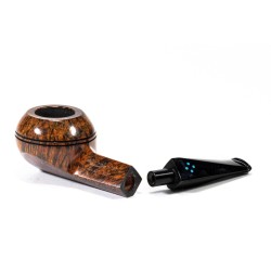 Pipa Sasieni 4 Dot Walnut Root Liscia Rhodesian SS 2516 | Pipeonline