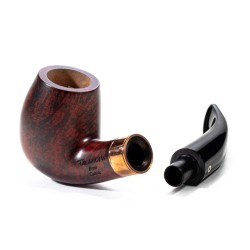 Pipe Talamona Brass Cognac Smooth Bent