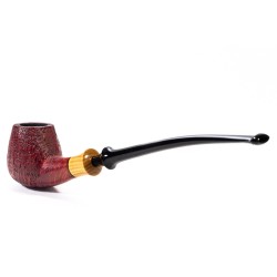 Briar Pipe C-Pipe Group 1 Sandblasted Bent Apple CP 2504 | Buy Now