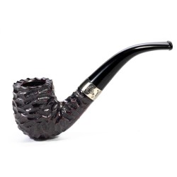 Pipe Peterson Donegal Rusticated Bent Billiard (69)