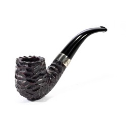 Pipe Peterson Donegal Rusticated Bent Billiard (69)