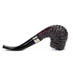 Pipe Peterson Donegal Rusticated Bent Billiard (69)