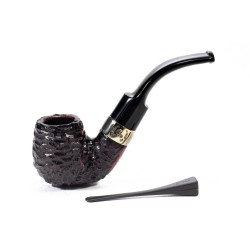 Pipe Peterson Donegal Rusticated Bent Billiard (221)