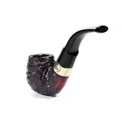 Pipe Peterson Donegal Rusticated Bent Billiard (221)