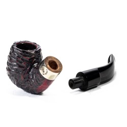 Pipe Peterson Donegal Rusticated Bent Billiard (221)