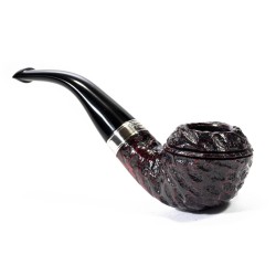 Pipe Peterson Cobble Rusticated Bent Rhodesian (999)
