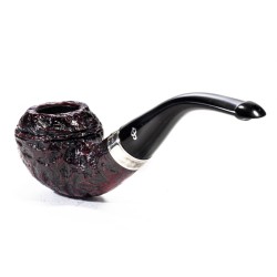 Pipe Peterson Cobble Rusticated Bent Rhodesian (999)