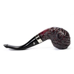 Pipe Peterson Cobble Rusticated Bent Rhodesian (999)