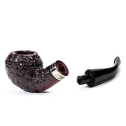 Pipe Peterson Cobble Rusticated Bent Rhodesian (999)