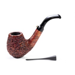 Pipe L'Anatra Dalle Uova D'Oro Rusticated Giant Bent Egg