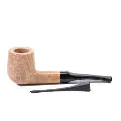 Briar Pipe Castoldi Sandblasted Natural Billiard CS 2513 | Buy Now