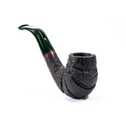 Pipe Mastro Geppetto Sandblasted Bent Billiard