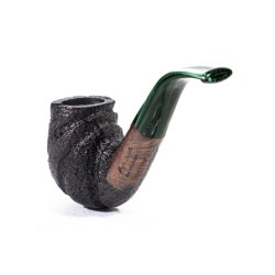 Pipa Mastro Geppetto Sabbiata Bent Billiard