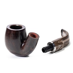 Pipe Savinelli Morellina Smooth 614 Bent Billiard