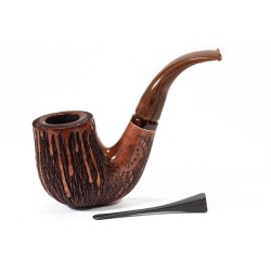 Briar Pipe Amorelli Penna Di San Michele Bent AM 2528 | Buy Now