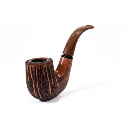 Briar Pipe Amorelli Penna Di San Michele Bent AM 2528 | Buy Now
