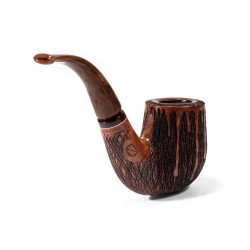 Briar Pipe Amorelli Penna Di San Michele Bent AM 2528 | Buy Now