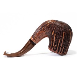 Briar Pipe Amorelli Penna Di San Michele Bent AM 2528 | Buy Now