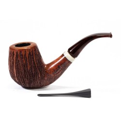 Pipe Amorelli Penna Di San Michele Bent Billiard AM 2529 | Buy Now