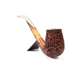 Briar Pipe Amorelli Penna Di San Michele Bent