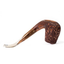 Briar Pipe Amorelli Penna Di San Michele Bent