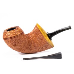 Briar Pipe Gigliucci Rusticated Bulldog GI 2514 | Buy Now