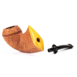 Briar Pipe Gigliucci Rusticated Bulldog GI 2514 | Buy Now
