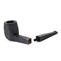 Briar Pipe Sasieni 4 Dot Ruff Root Sand. Square Panel