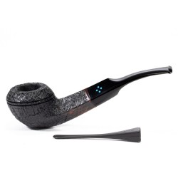 Briar Pipe Sasieni 4 Dot Ruff Root Sand. Bent Rhodesian SV 2546