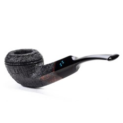 Briar Pipe Sasieni 4 Dot Ruff Root Sand. Bent Rhodesian SV 2546
