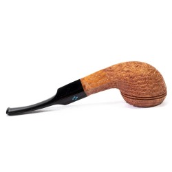 Briar Pipe Sasieni 4 Dot Ruff Root Sand. Bent Rhodesian