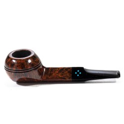 Pipa Sasieni 4 Dot Walnut Liscia Rhodesian