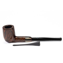 Briar Pipe Sasieni 4 Dot Walnut Smooth Billiard