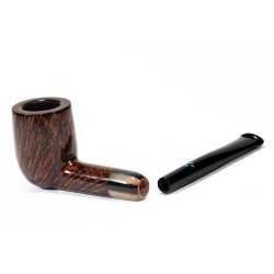 Briar Pipe Sasieni 4 Dot Walnut Smooth Billiard