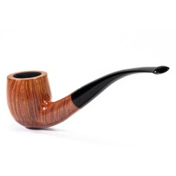 Briar Pipe Sasieni 4 Dot Natural Smooth Bent SV 2560 | Buy Now