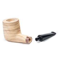 Pipa in Ulivo Radice Sabbiata Billiard