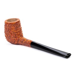 Briar Pipe Radice Rind Rusticated Billiard