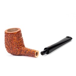 Pipa in Radica Radice Rind Rusticata Billiard