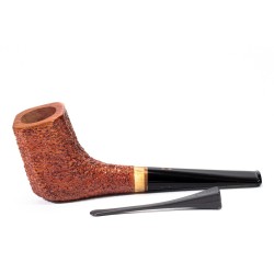 Pipa in Radica Radice Rind Rusticata Horn