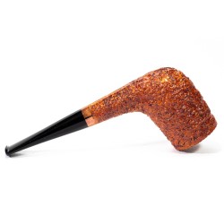Pipa in Radica Radice Rind Rusticata Horn