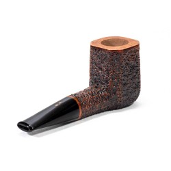 Pipa in Radica Radice Rind Rusticata Billiard