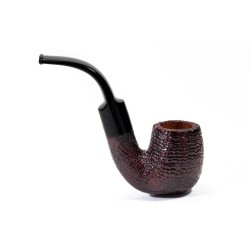 Pipa Savinelli Punto Oro Gold Sabbiata Bent Billiard