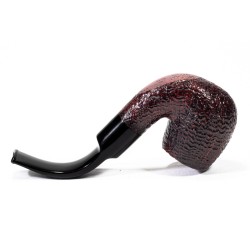 Pipa Savinelli Punto Oro Gold Sabbiata Bent Billiard