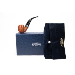 Pipa Savinelli Christmas Liscia 613 Bent Billiard SV 2515 | Pipeonline